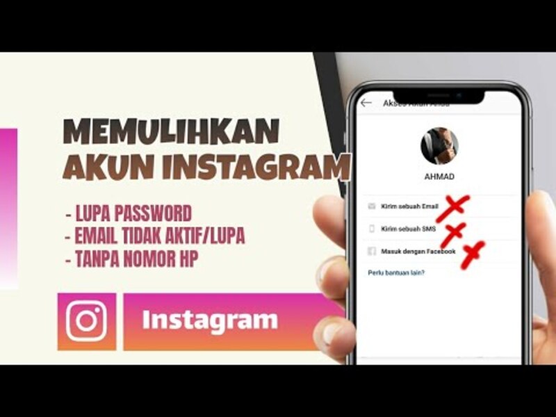 Akun Instagram yang Lupa Kata Sandi Menggunakan Nomor HP